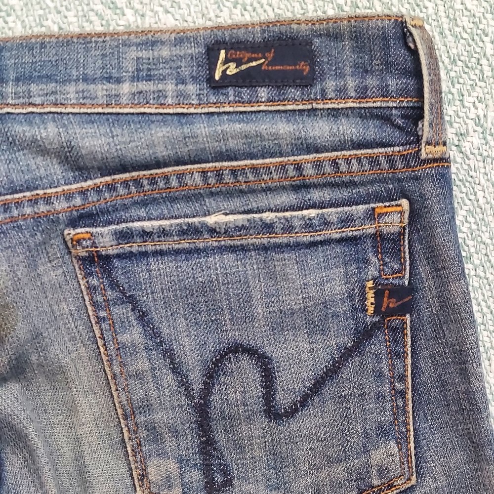 Citizens of Humanity Kelly Stretch Boot Cut Jeans, sz 27 - Picture 2 of 10